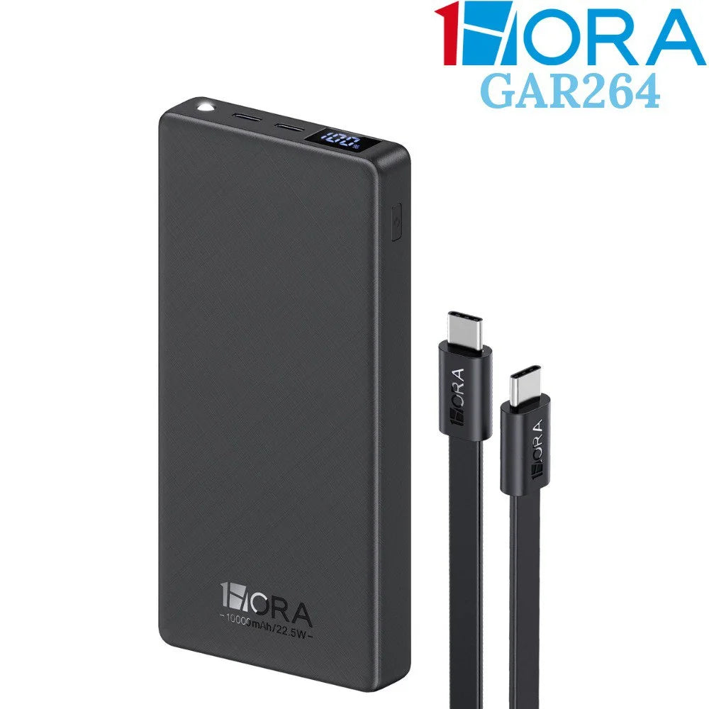 1Hora 10000mAh 22.5W Fast Charging PowerBank - GAR264