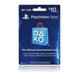 Sony PlayStation Store 10$ PSN Gift Card - PS3/ PS4/ PS Vita USA Region [Digital Code]