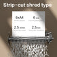 Deli ET102SC Strip-Cut Paper Shredder