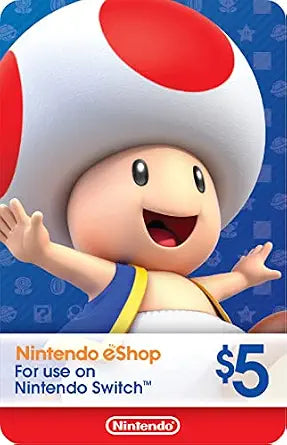 Nintendo eShop 5 USD Gift Card USA [Digital Code]