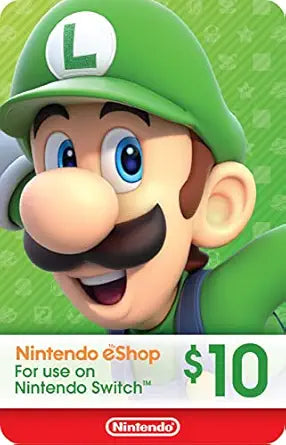 Nintendo eShop 10 USD Gift Card USA [Digital Code]