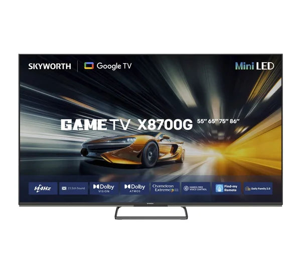 SKYWORTH 65X8700G 65" QLED Mini LED Google TV
