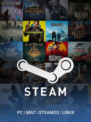 Steam Gift Card 50 USD Global [Digital Code]