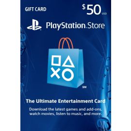 Sony PlayStation Store 50$ PSN Gift Card - PS3/ PS4/ PS Vita USA Region [Digital Code]