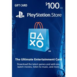 Sony PlayStation Store 100$ PSN Gift Card - PS3/ PS4/ PS Vita USA Region [Digital Code]