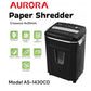 Aurora AS1430CD 14-Sheet Cross-Cut Heavy Duty Paper Shredder