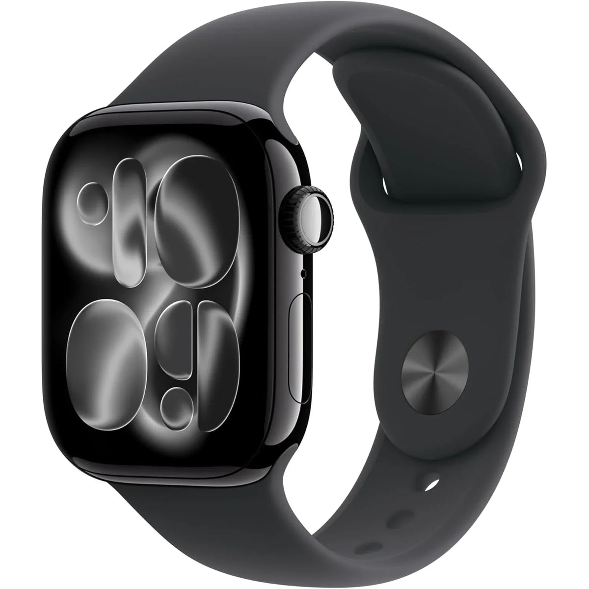 Apple Watch Series 11 42mm Jet Black Aluminium Case With Black Sports Band