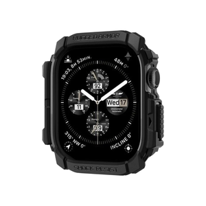 Spigen Apple Watch Series 10 46mm Rugged Armor Case – Matte Black