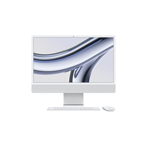 Apple iMac 24-inch M3 Chip 8GB 512GB SSD Silver (MQRK3)