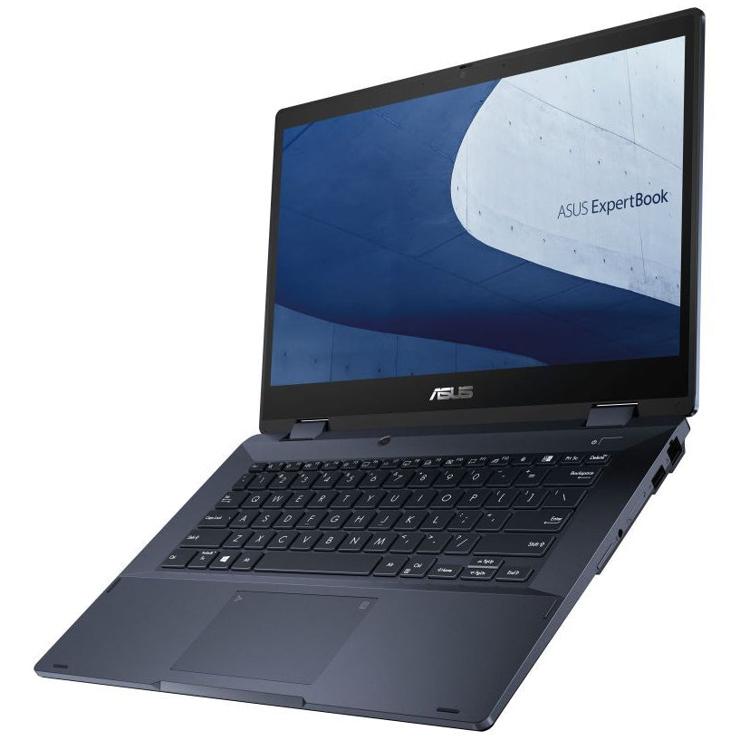 Laptop with ASUS logo on a white background