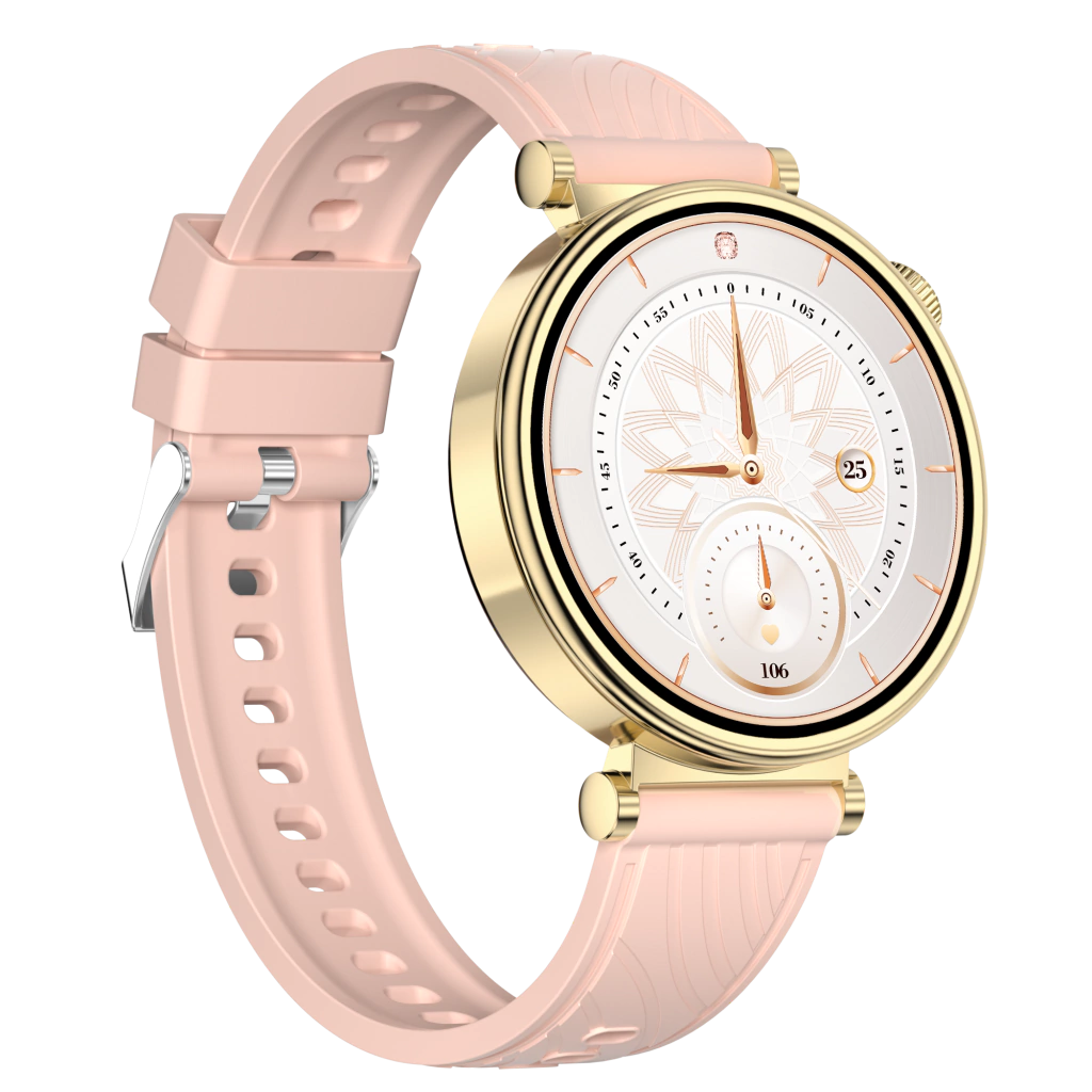 Aurafit ELLA 2 AM23 AMOLED Lady Smartwatch with Dual Strap