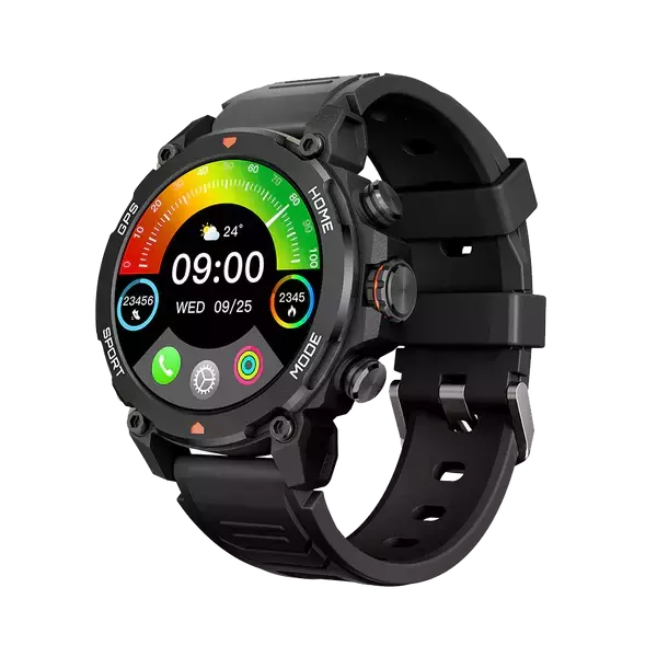 Aurafit Trek1 G6 GPS Smartwatch with AMOLED Display 