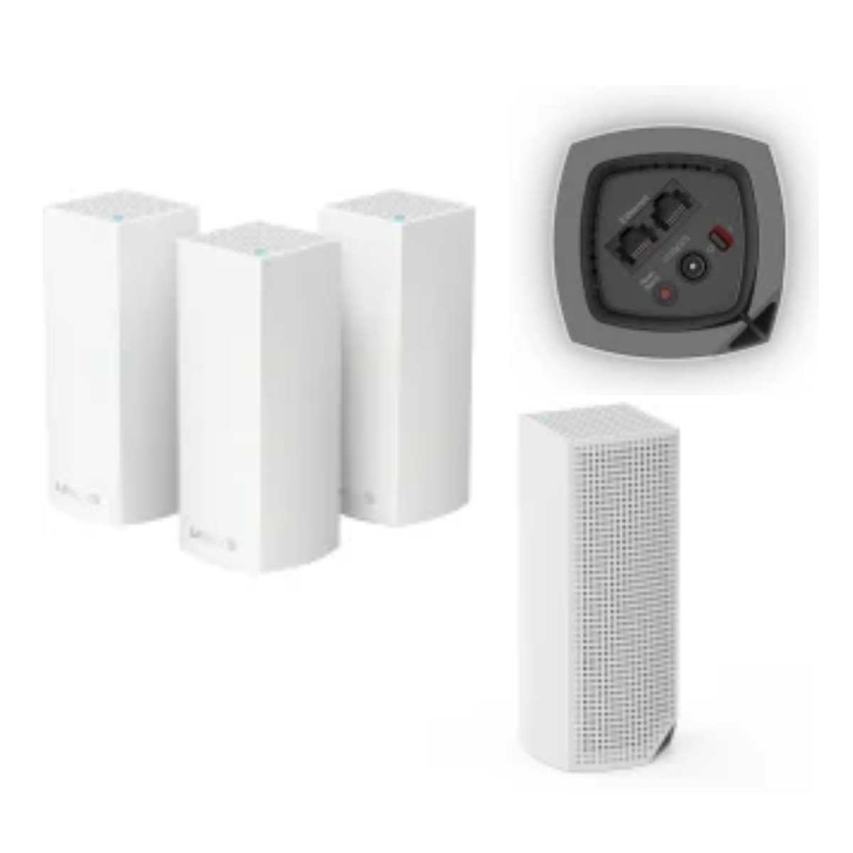 Linksys WHW0303-ME Velop Intelligent Mesh WiFi System (3-Pack)