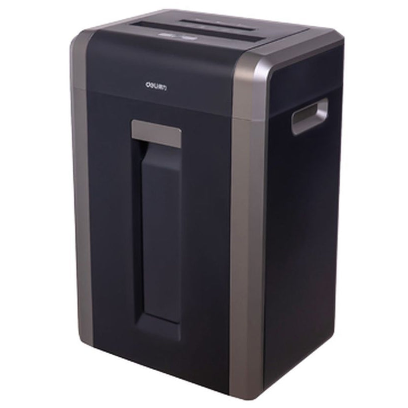 Deli 14403 25-Sheet Heavy-Duty Cross-Cut Paper Shredder

