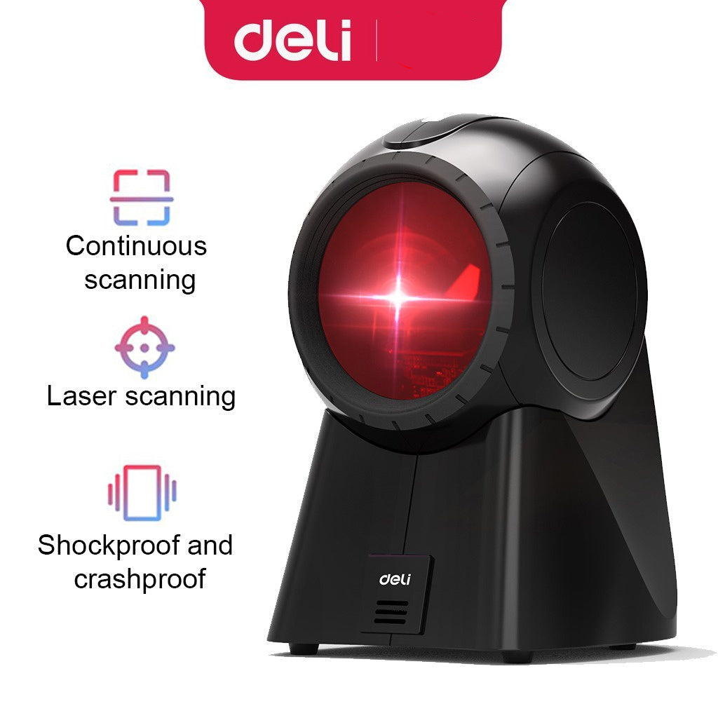 Deli E14884 Desktop Barcode Scanner