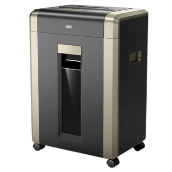 Deli ET099 25-Sheet Heavy-Duty Cross-Cut Paper Shredder

