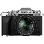 FUJIFILM X-T5 Silver Mirrorless Camera with 18-55mm Lens