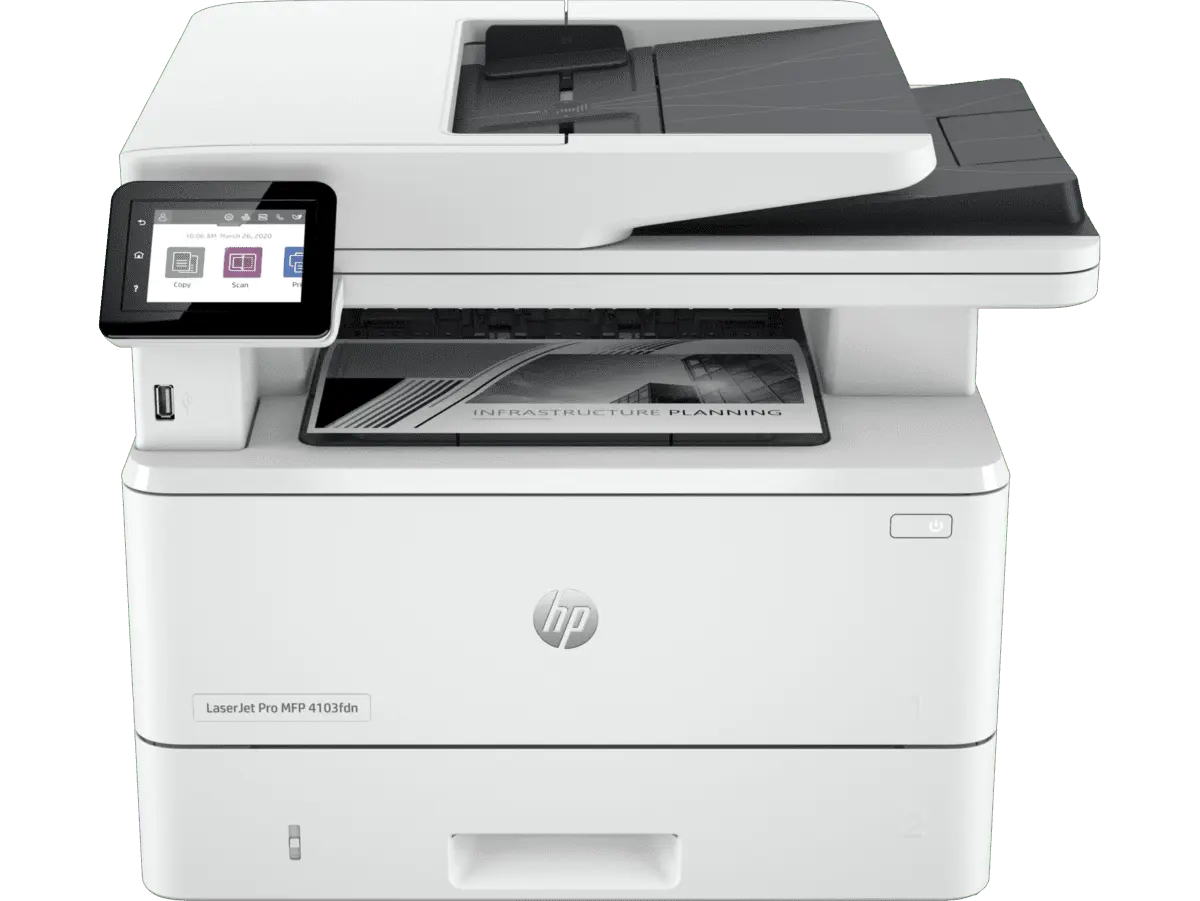 HP LaserJet Pro MFP 4103fdn Mono Laser Multifunction Printer