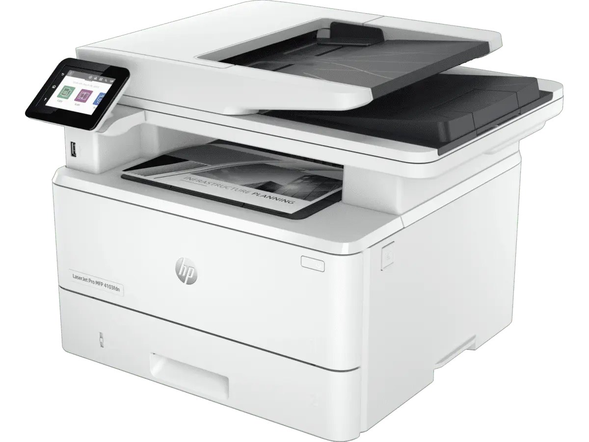 HP LaserJet Pro MFP 4103fdn Mono Laser Multifunction Printer