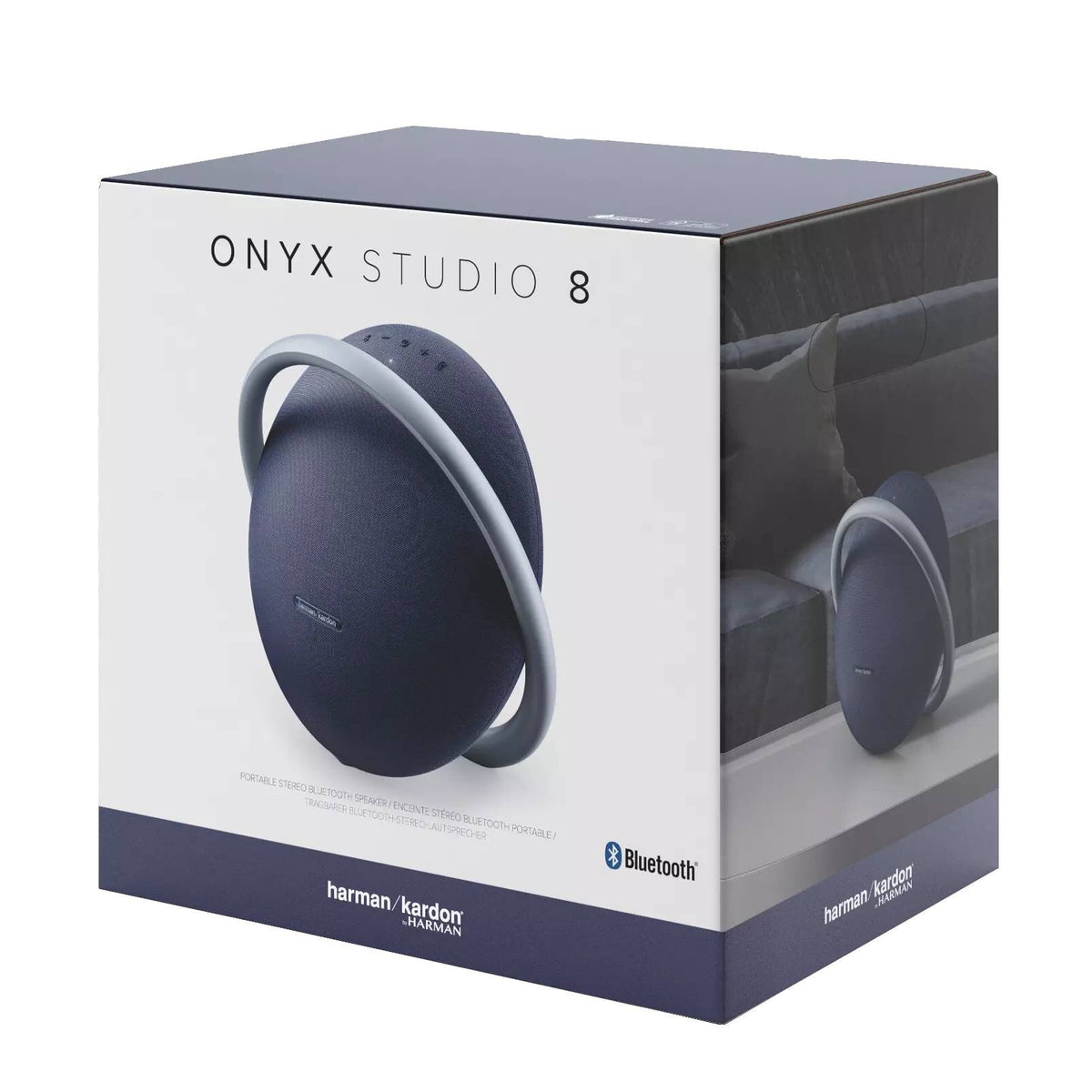 Harman Kardon Onyx Studio 8 Portable Bluetooth Speaker box