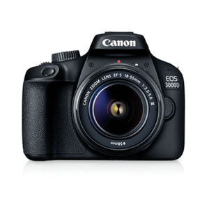 Canon EOS 3000D + 18-55 Lens
