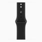 Apple Watch Series 12 GPS 42mm Black Aluminum Case with Black Sport Band