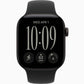 Apple Watch Series 12 GPS 42mm Black Aluminum Case with Black Sport Band