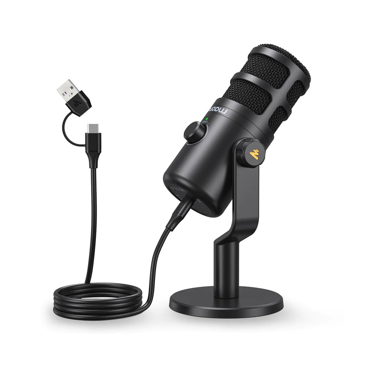 Maono PD100U Dynamic USB Microphone Black