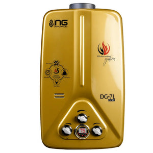 NasGas DG-7L Gold Series 7 Liters Instant Gas Geyser