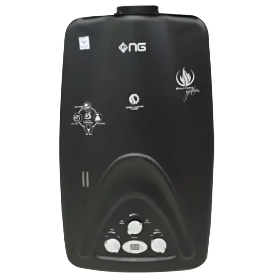 Nasgas DG-07L Gold Water Heaters 7 Liters Black