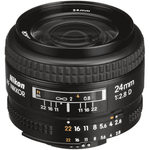 Nikon AF NIKKOR 24mm f/2.8D Lens