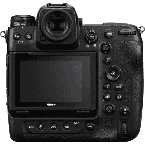 Nikon Z9 Mirrorless Camera Body Only lcd