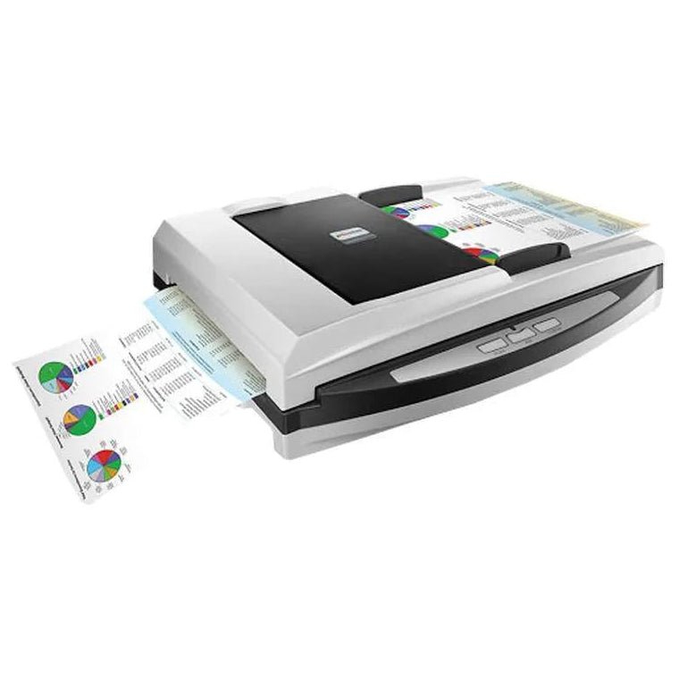 Plustek SmartOffice PL3060 Flatbed & ADF Document Scanner