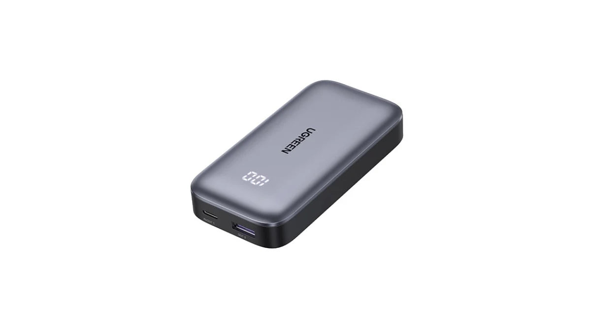 UGREEN PB502 10000mAh Two-way Fast Charging Power Bank - 25185