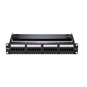 D-Link 24-Port Cat 6 Black Patch Panel