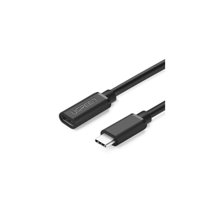 Ugreen USB Type-C 3.1 Male to Female Cable 0.5m (Black)