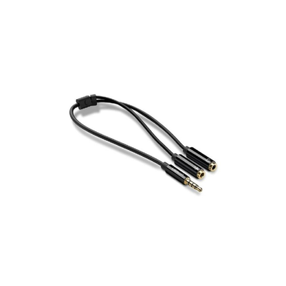 Ugreen 30620 Headphone Splitter Cable with Mic – Black