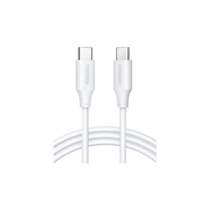 Ugreen 80371 Type-C to Type-C 100W Charging Data Cable – 1M (White)