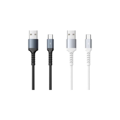 Remax RC-C008 KAYLA II Elastic Aluminum 2.4A Fast Charging Type-C Cable