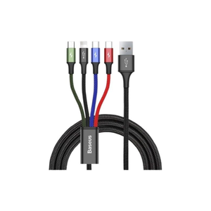Baseus 3.5A 4-in-1 M+L+C+C Fast Charging Data Cable