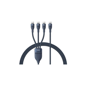 Baseus Flash Series 3 One-for-Three Fast Charging Cable Type-C to C+C+C – 100W