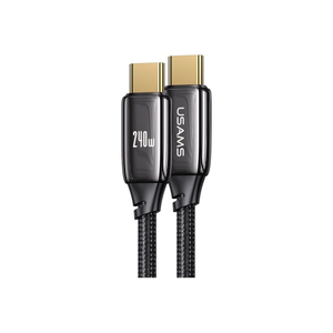 USAMS 580-U82 PD 240W Type-C Zinc Alloy 1.2m Fast Charging Data Cable