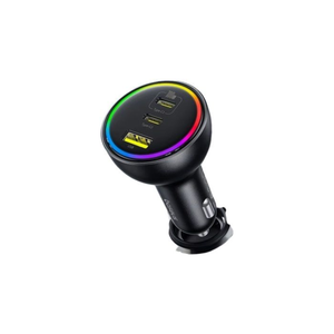 Baseus 152.5W Multi-Port Fast Car Charger (2C+U) – Cluster Black