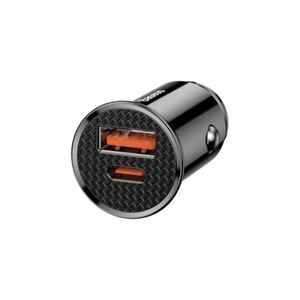 Baseus Circular A+C 30W PPS Car Charger – Black