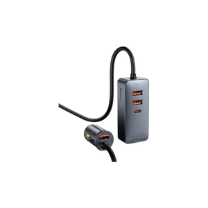 Baseus Share Together 120W Car Charger (3× USB + Type-C) – PPS Quick Charge