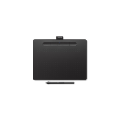 Wacom Intuos Bluetooth Creative Pen Tablet CTL-6100WLK (Medium, Black)