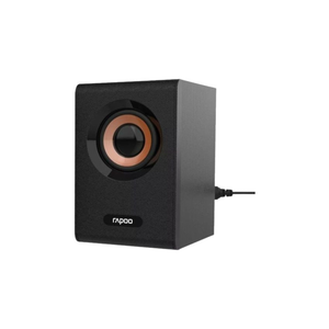 Rapoo A80 Compact Wooden Active Stereo Speaker – Black