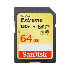 SanDisk Extreme 64GB SDXC 150MB/s