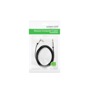 UGreen 10736 3.5mm Male to Male Right Angle Flat Cable (3M)