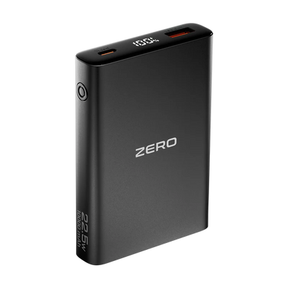 Zero Voltix V-100 Power Bank 10000mAh 22.5W Slim Metal - Black